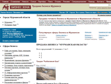 Tablet Screenshot of prodazha-biznesa-murmansk.bizzona.ru